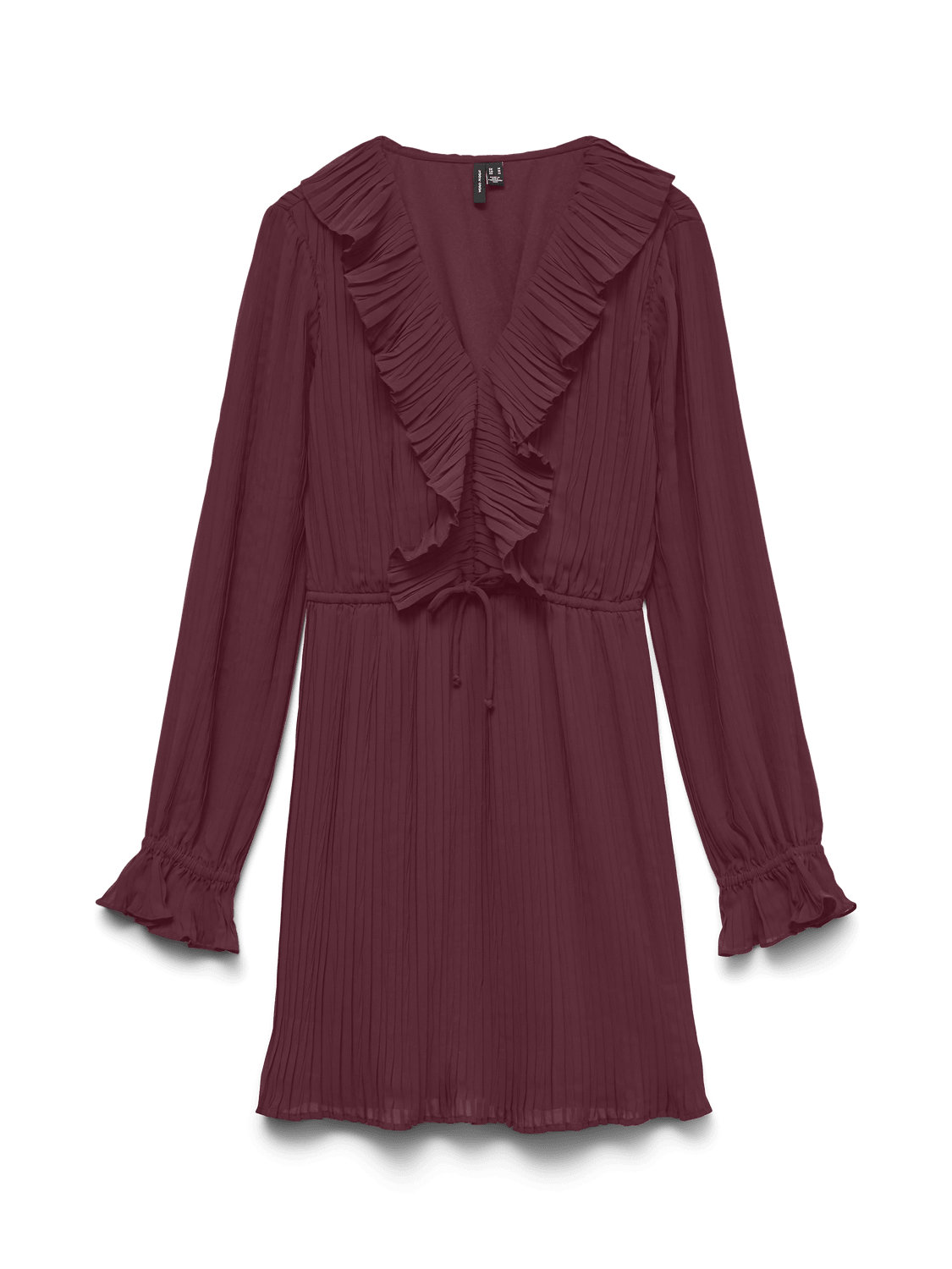 VMDORA Short Dress - Windsor Wine - VERO MODA & VILA Bergvik